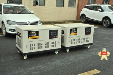 10kw   沃赫静音应急汽油发电机  小型户外易操作 