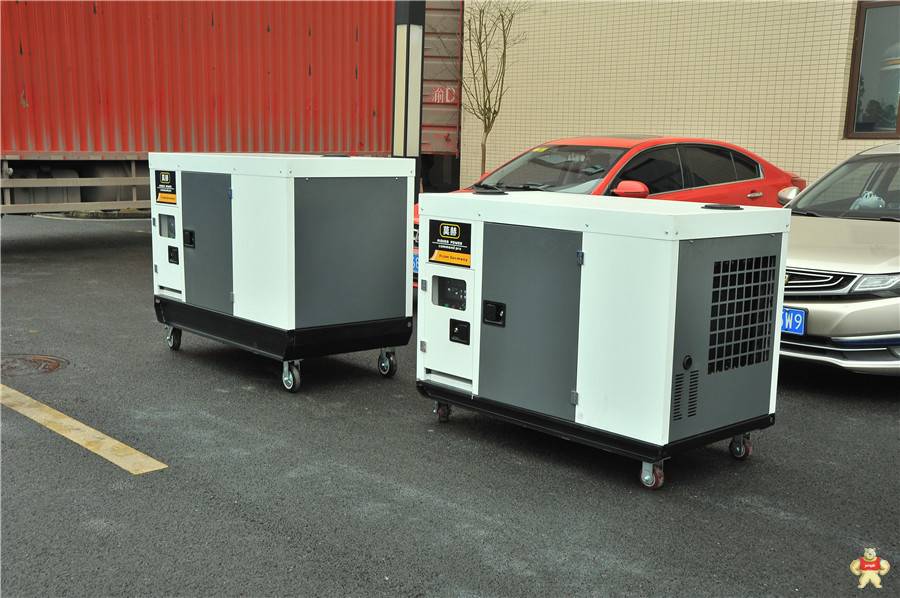 14kw   沃赫静音应急汽油发电机  小型户外易操作 