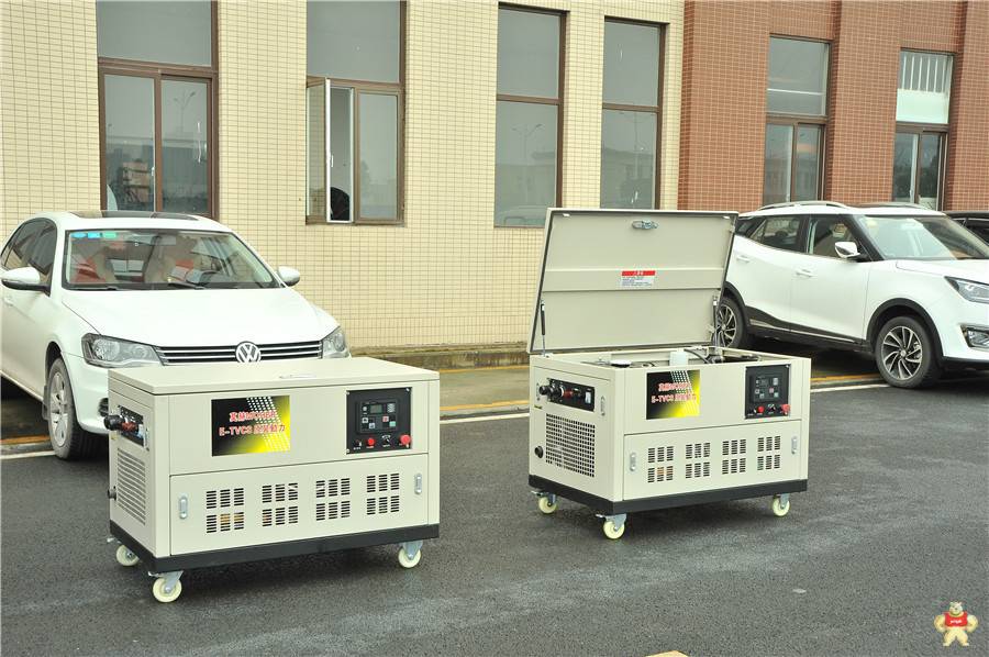 14kw   沃赫静音应急汽油发电机  小型户外易操作 