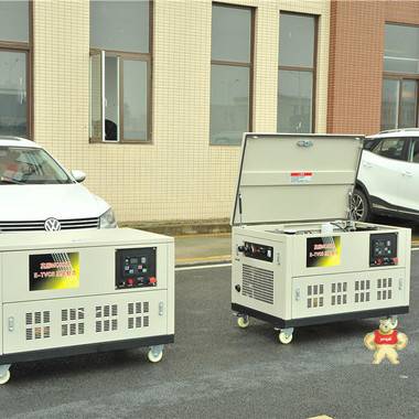 10kw   沃赫静音应急汽油发电机  小型户外易操作 