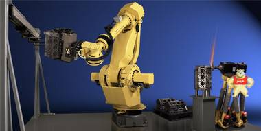威海市钢结构点焊机器人编程 喷涂机器人防护罩 理想机器人 二手车身点焊机器人,二手脚手架点焊机器人,三菱上下料机器人,小型焊接机器人,二手水平点焊机器人