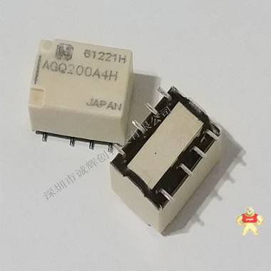 松下继电器AGQ210A4HZ单线圈磁保持 AGQ210A4HZ,AGQ210A4H,继电器AGQ,松下继电器,继电器