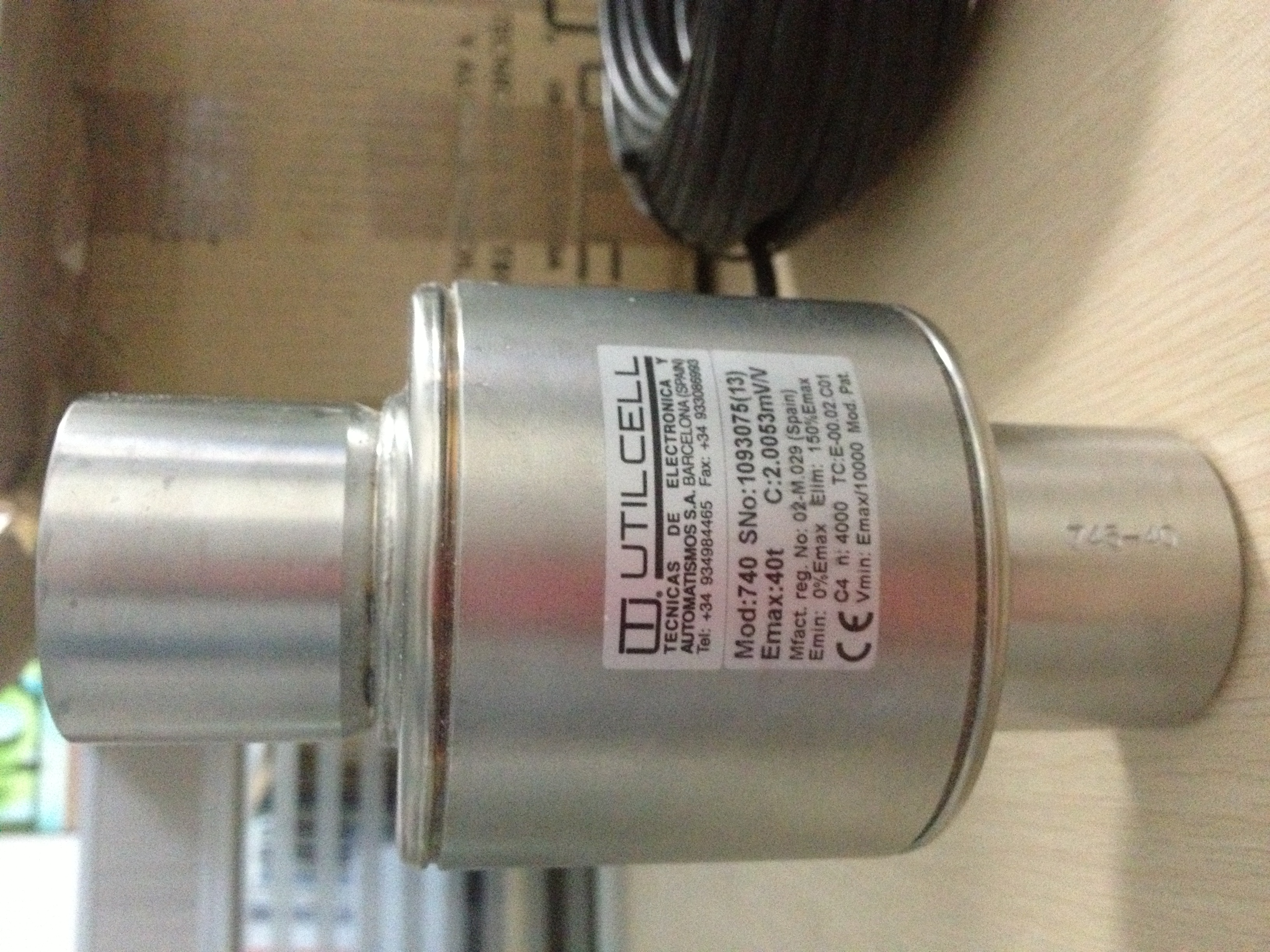 西班牙Utilcell MOD740-40t 15t 20t 25t 30t 60t 100t 200t 称重传感器