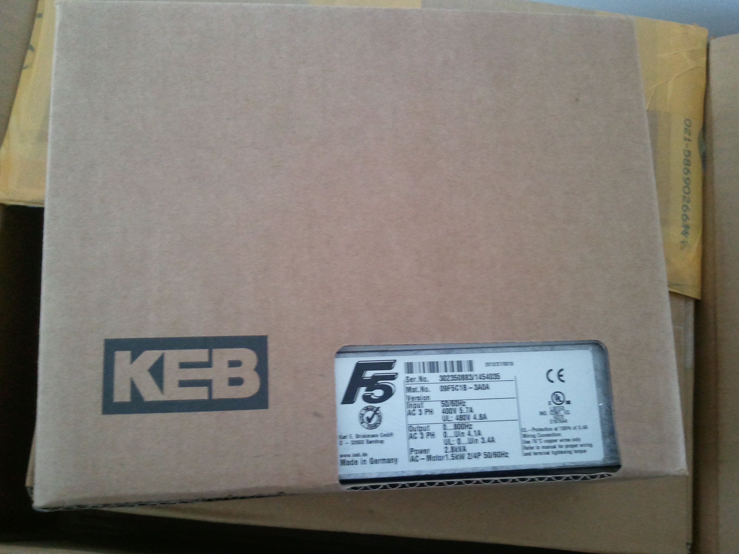 供应10.F5.C1B-3A0A_科比变频器_变频器建立客户