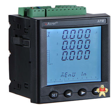安科瑞APM系列网络电力仪表APM800 多功能电力仪表全电参量测量功能齐全 智能电表,多功能电表,电力仪表