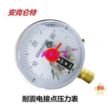 AKLT-YNXC100耐震电接点压力表_耐震充硅油压力表_径向电接点压力表 耐震充硅油压力表,径向电接点压力表,耐腐压力表,差压压力表
