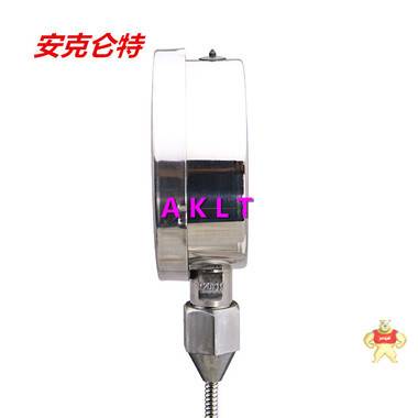 AKLT-YTP100BF法兰软管不锈钢隔膜压力表 _ 耐高温隔膜压力表_耐腐蚀隔膜压力表 耐高温隔膜压力表,耐腐蚀隔膜压力表,防腐蚀压力表