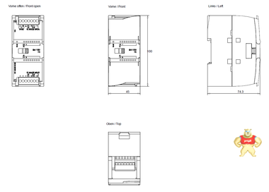 西门子SIMATIC S7-1200，模拟输入， SM 1231 TC，热电偶 4 模拟输入 西门子PLC配件,PLC配件,PLC,S7-1200,SM 1231 热电偶模块