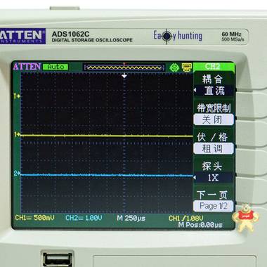 安泰信 ADS1062C 60M 彩色示波器 数字示波器,彩色示波器,ADS1062C