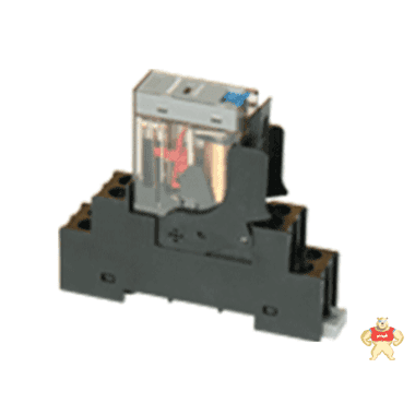 继电器CRT-2C-DC24V，带底座 霍尼韦尔电气直营店 继电器,带测试杆,交直流 24V,12V/24V/230V,超薄