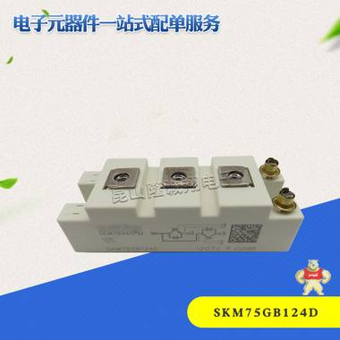 德国西门康SEMIKRON模块SKM75GB128D品质保证欢迎选购 IGBT模块,可控硅模块,二极管模块,晶闸管模块,熔断器