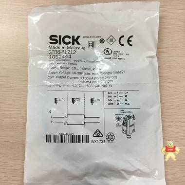 特约经销德国SICK西克光电传感器GTB6-P1212 GTB6-P1212,光电开关,光电传感器,传感器