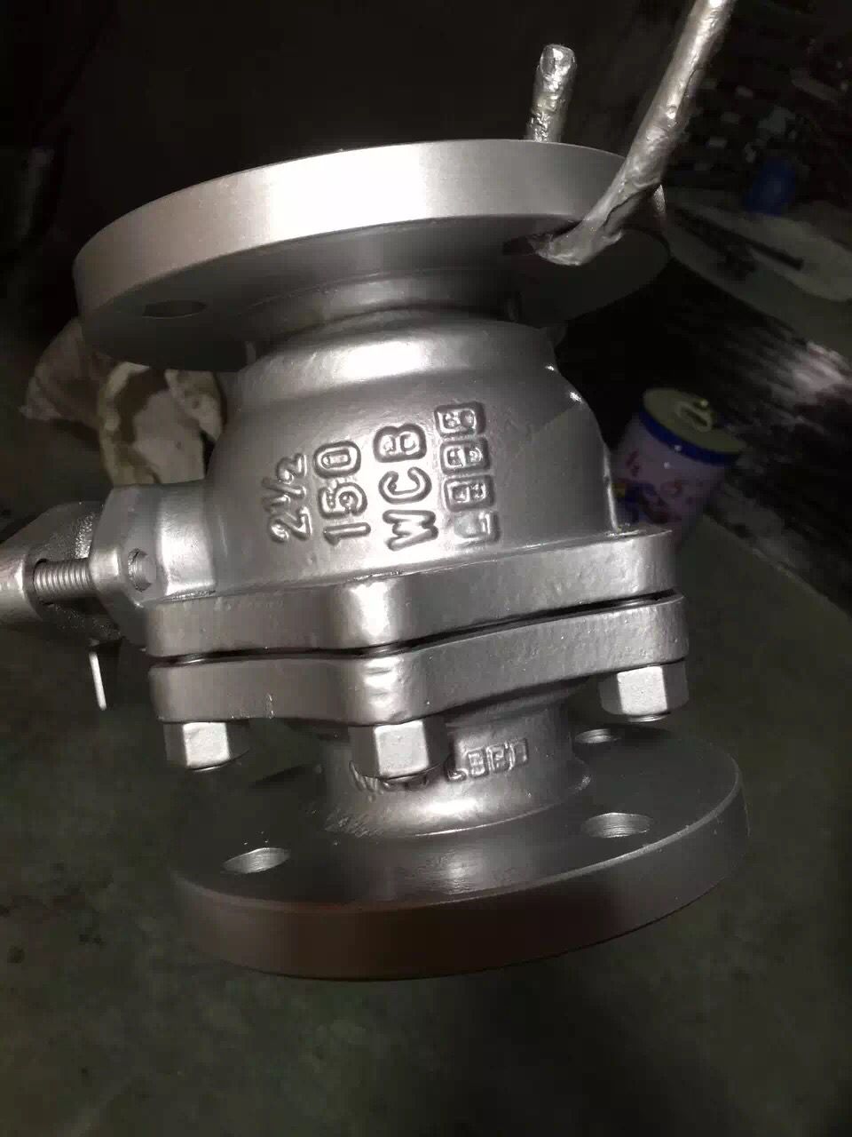 Q61F锻钢三片式球阀 三科阀门