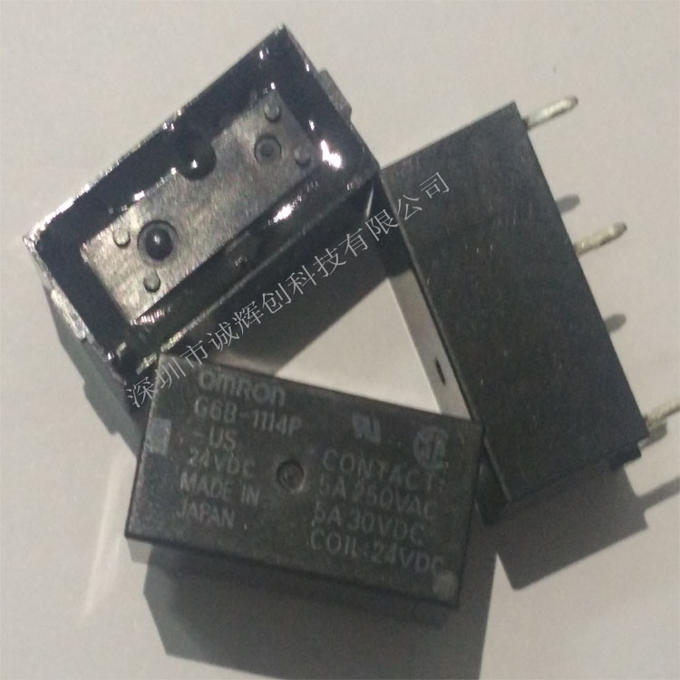 欧姆龙继电器G6B-2114P-US-DC24V 原装新货