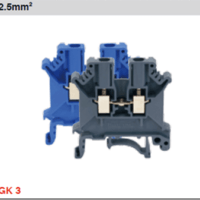 霍尼韦尔接线端子GK 3：通用型接线端子，额定截面积 2.5mm2,灰色 霍尼韦尔电气直营店