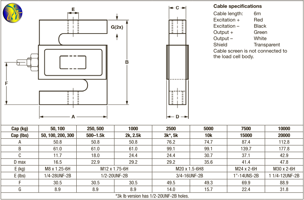 美国Vishay Revere-9363-50kg-100kg-500kg-1000kg称重传感器