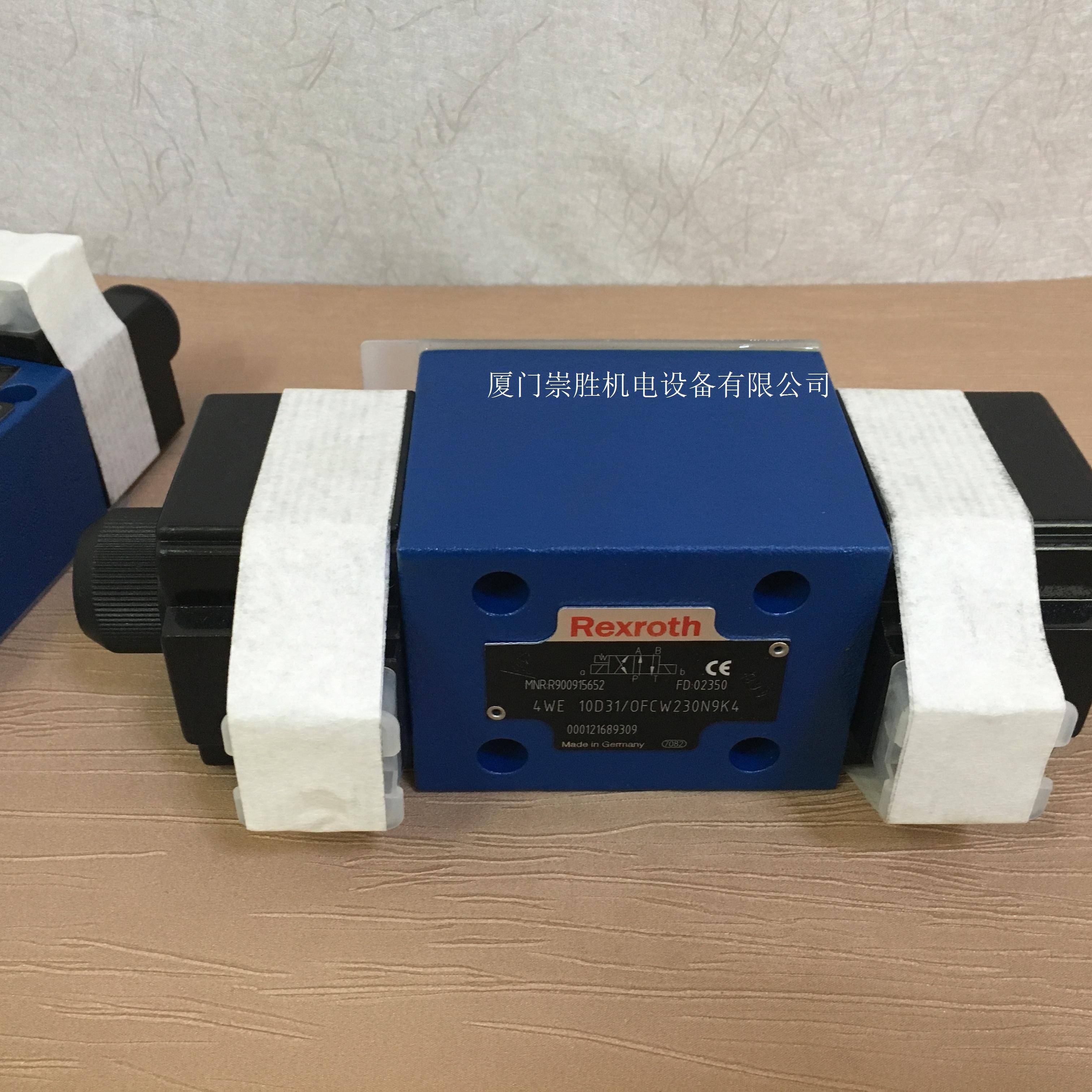 Rexroth德国力士乐4WE10J33/CW230N9K4电磁阀