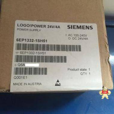 西门子6EP1332-1SH51 开关电源POWER 24V/4A 6EP1 332-1SH52 PLC模块,变频器,触摸屏,电线电缆