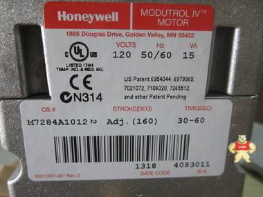 M9184D1021,M9184F1034,M9185D1004,M9484D1010,M9484E1017, 北京霍尼韦尔Honeywell M7294Q1007,M7284C1091,M7284Q1098,M6284F1039,M6284F1062