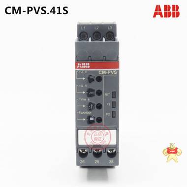 全新ABB三相监视继电器 CM-PVS.41S；10102318；1SVR730794R3300 三相监视继电器,继电器,10102318,1SVR730794R3300,CM-PVS.41S