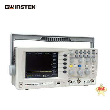 台湾固纬GDS-1102-U数字存储示波器100MHz, 250MSa/双通道 数字式存储示波器,100M示波器,GDS-1102-U