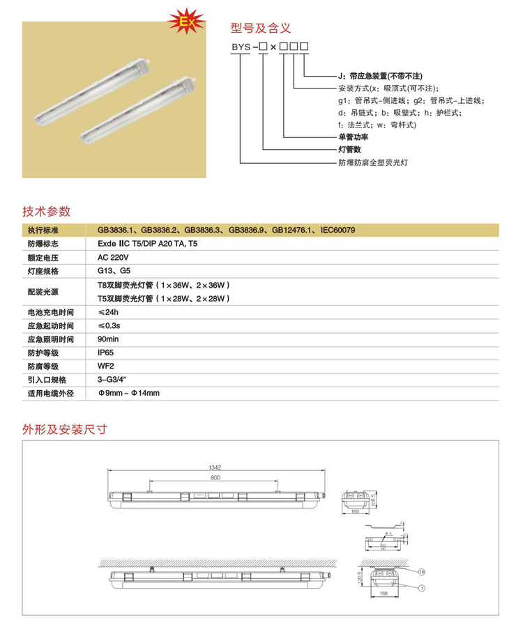 防爆防腐全塑熒光燈 BYS-2*18W 三防熒光燈  BYS-2*36W 防爆全塑熒光燈 2*40W BYS-2*18W,防爆防腐全塑熒光燈,新黎明防爆全塑燈,三防全塑熒光燈,新黎明防爆燈