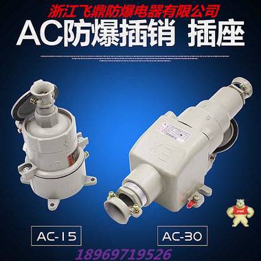 厂家直销防爆插销直插斜插AC-15/220V/380V三芯五芯防爆插座插头 防爆插销