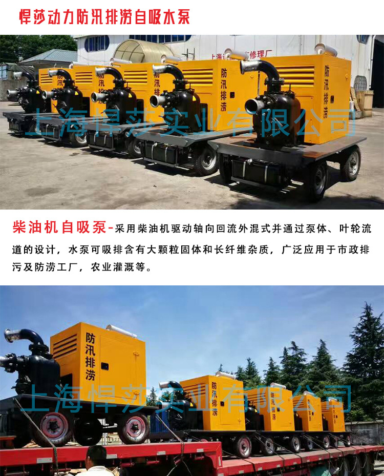 悍莎山東直供移動泵車應急抗旱、排澇專用（真空引水裝置） 柴油機水泵,移動式防汛泵車,移動泵車,防汛泵車,移動式柴油機水泵
