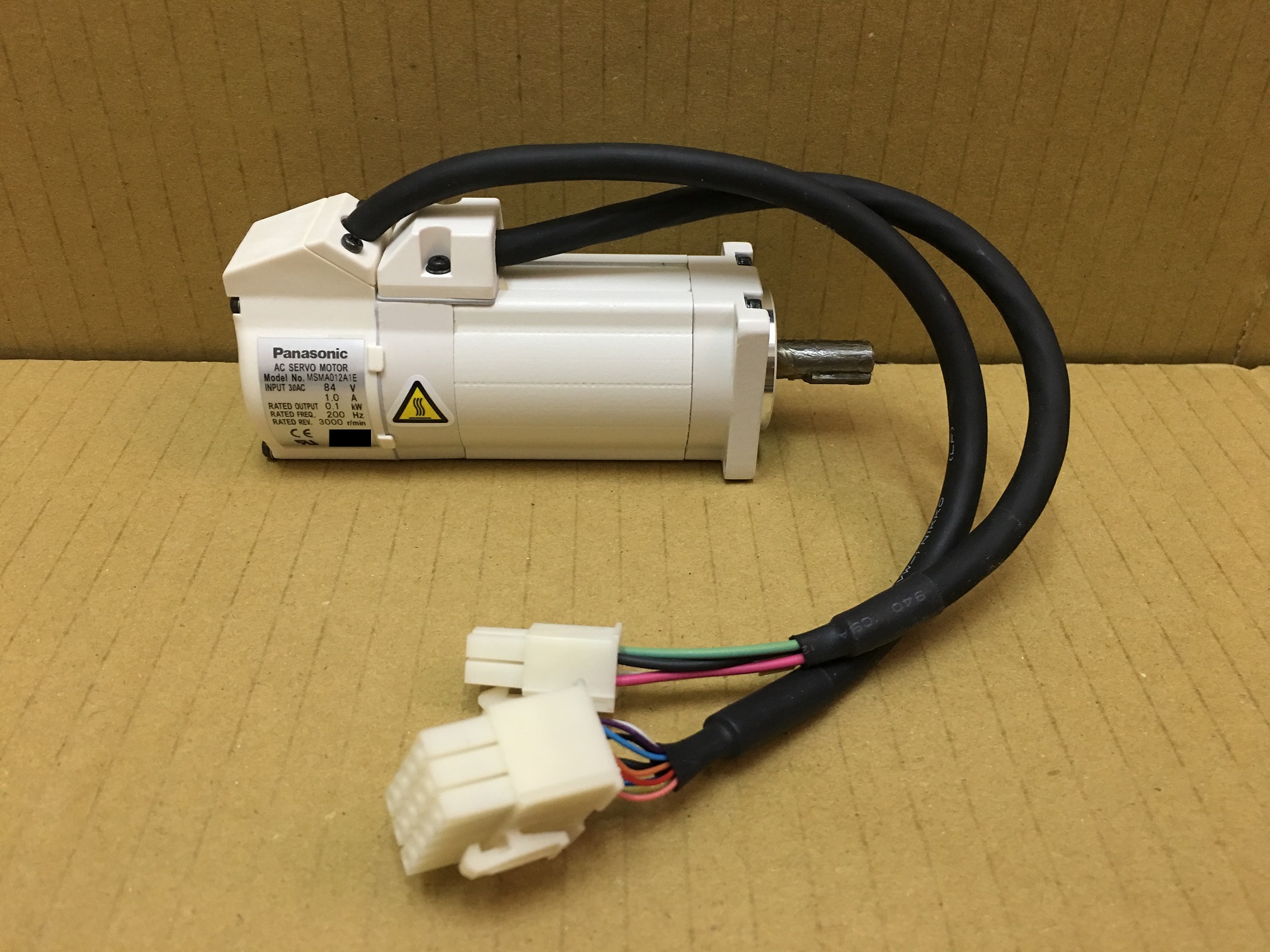 松下伺服电机Panasonic AC servo motor MSMA012A1E