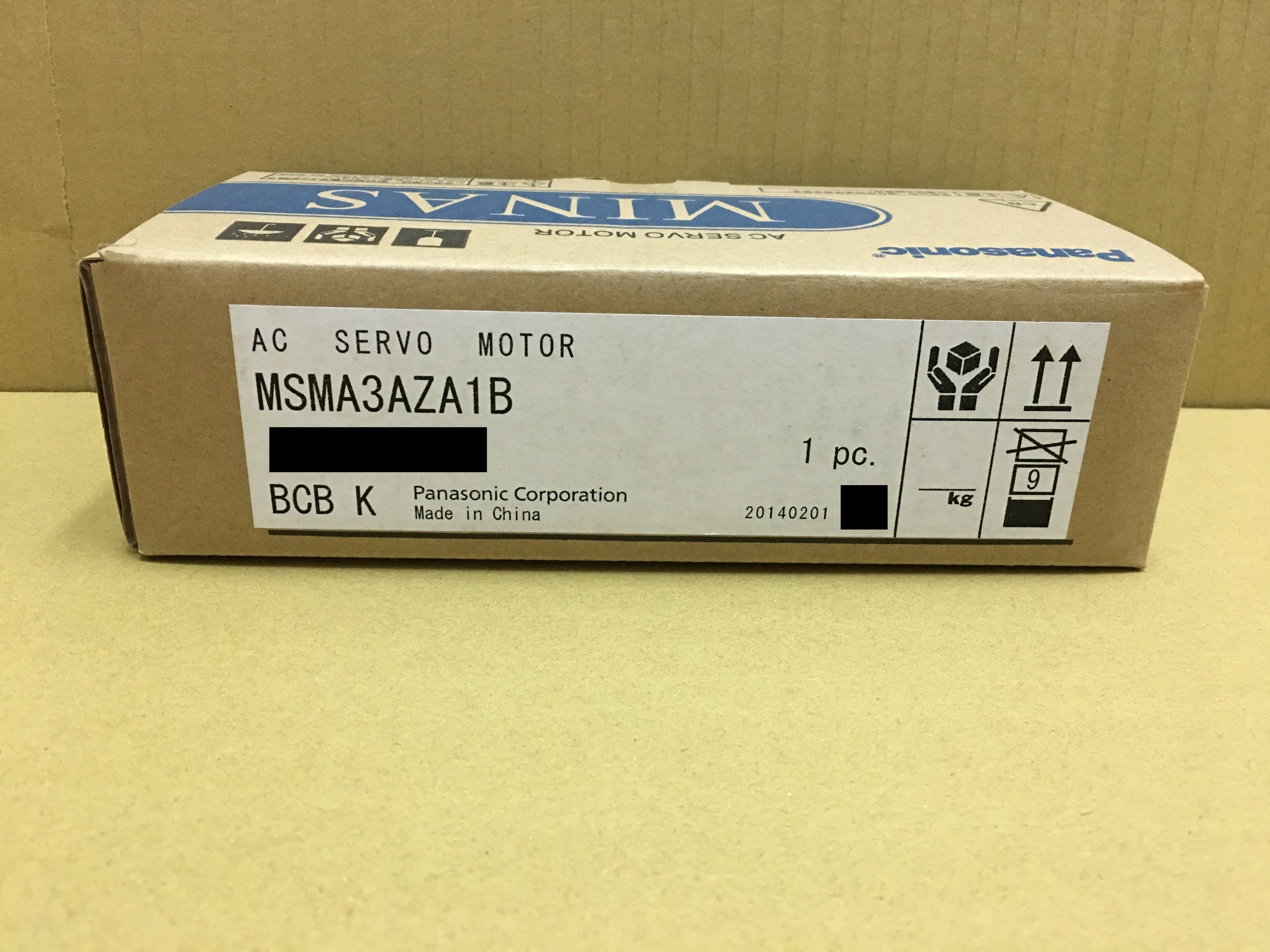 松下伺服电机Panasonic AC servo motor MSMA3AZA1B