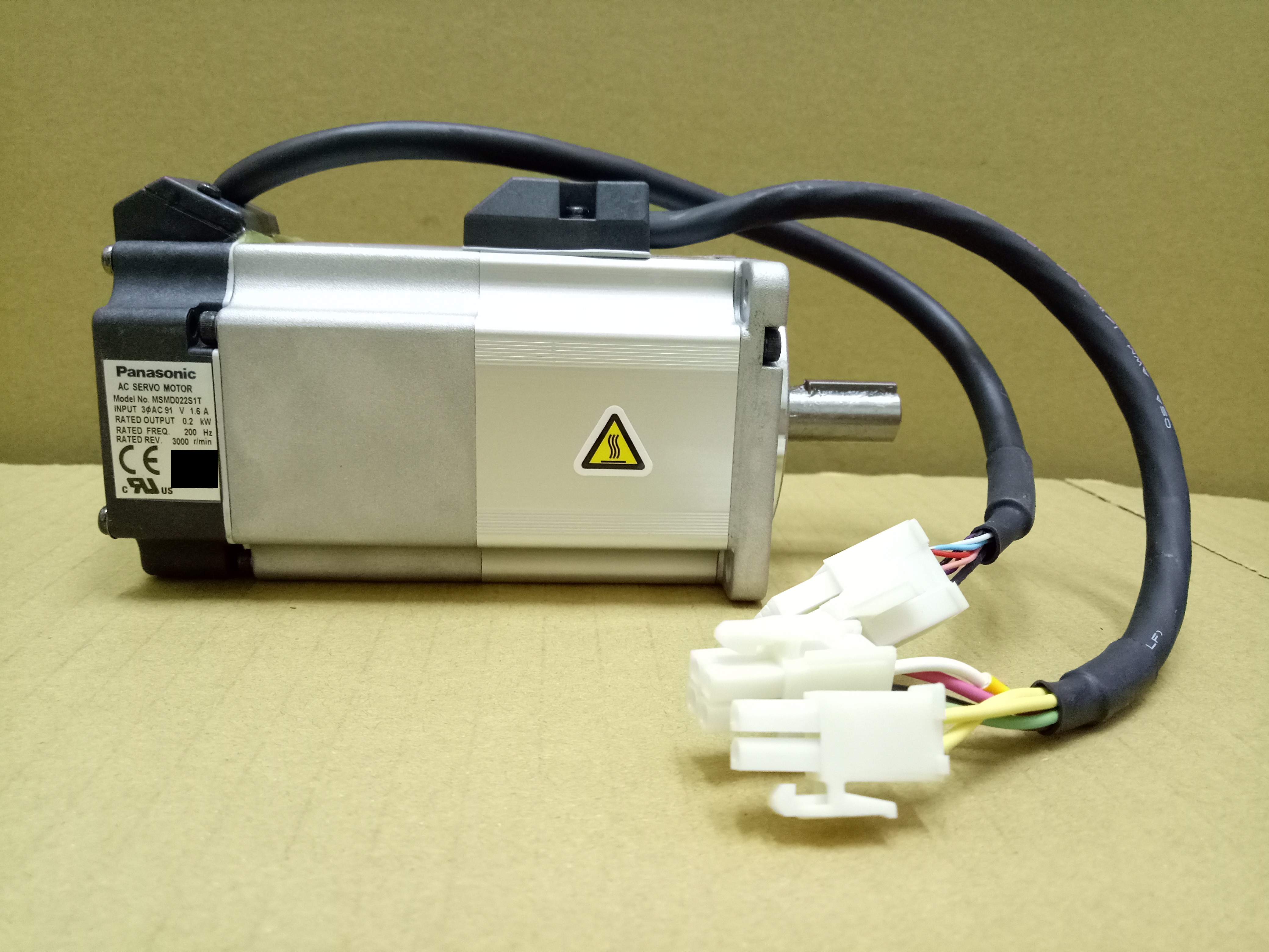 松下伺服电机Panasonic AC servo motor MSMD022S1T