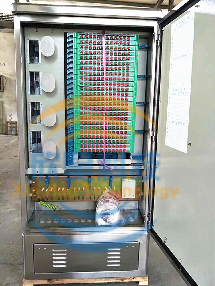 576芯不锈钢光缆交接箱