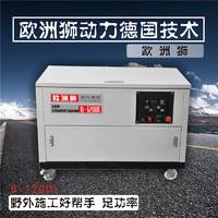 欧洲狮12KW静音汽油发电机