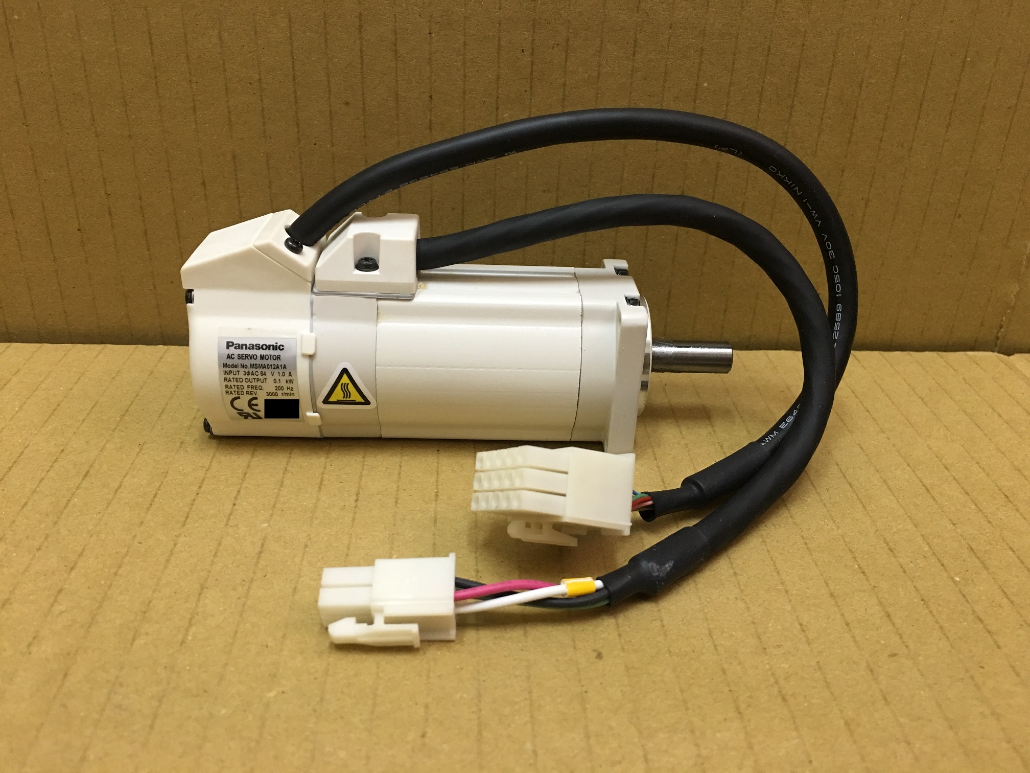 松下伺服馬達MSMA012A1A MSMA012A1A,Panasonic AC servo motor,松下伺服馬達,國際牌松下電機,國際牌松下電動機