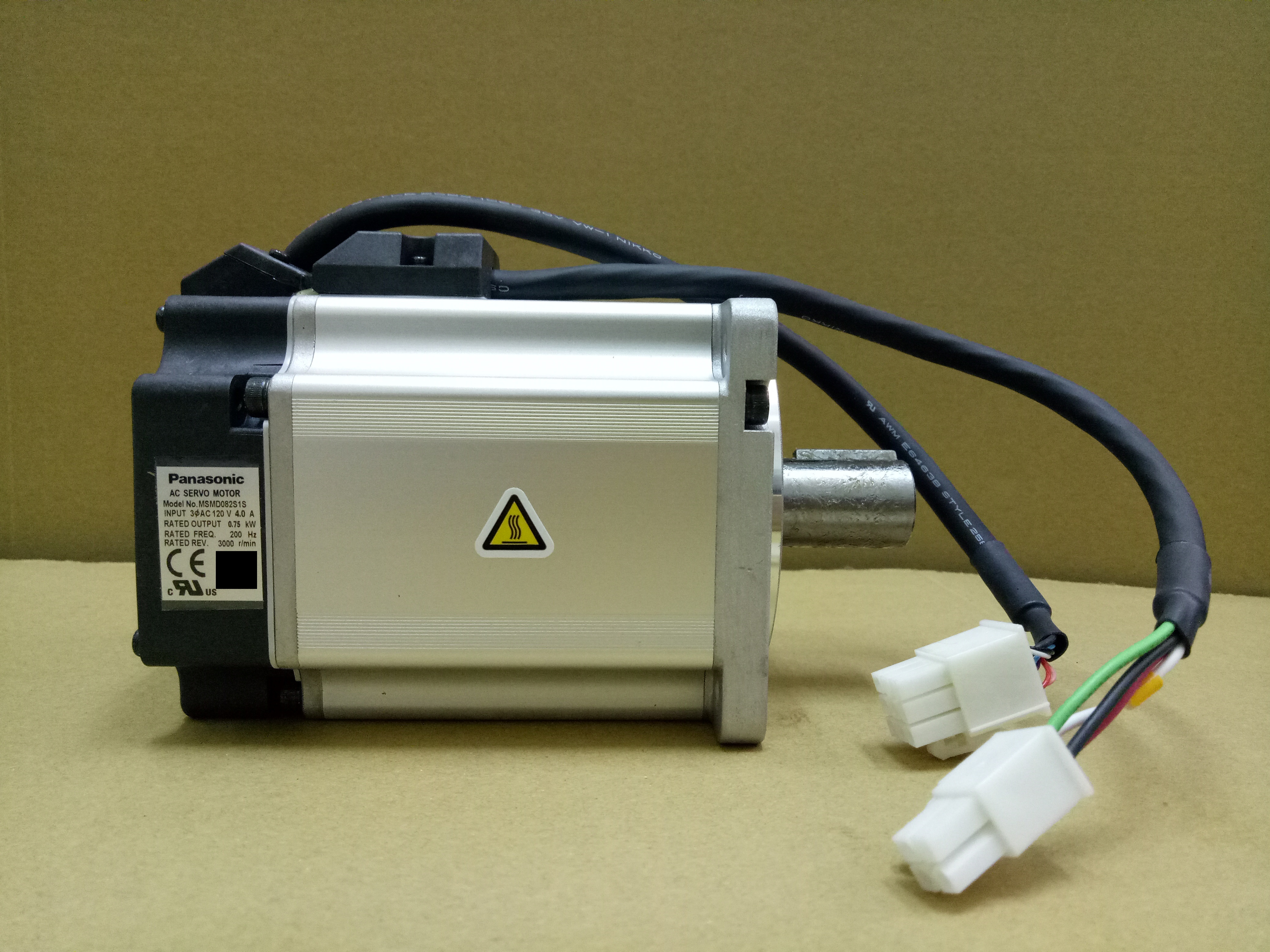 【明碼標價! 貨真價實~~】松下伺服电机Panasonic AC servo motor MSMD082S1S