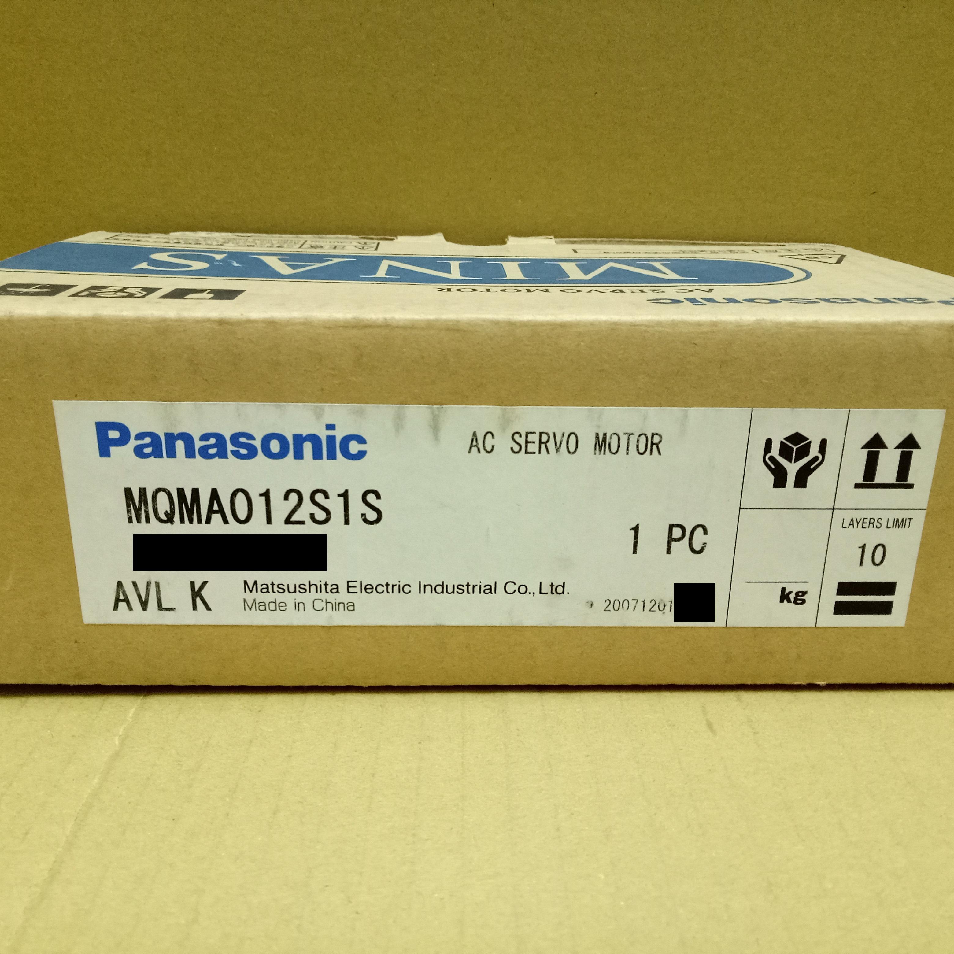 松下伺服电机Panasonic AC servo motor MQMA012S1S