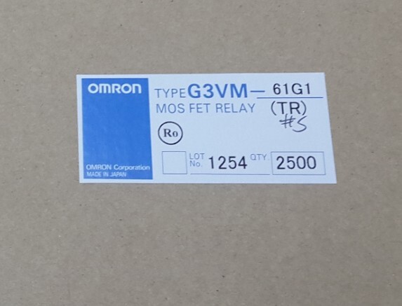 欧姆龙原装现货G3VM-61VY2 