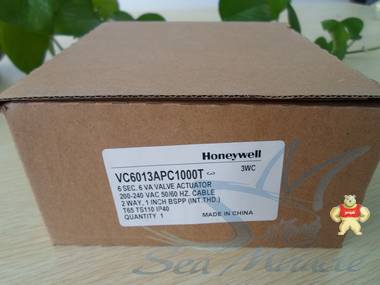 Honeywell霍尼韦尔VC6013APC1000T电动阀门DN25螺纹二通阀门 霍尼韦尔