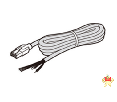 基恩士 SJ-C5U 10pin I/O电源电缆 5m 基恩士,SJ-C5U,SJ-C2U,SJ-C3