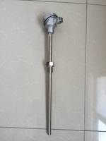 铂热电阻PT100-铠装-单支-双支-螺纹法兰连接