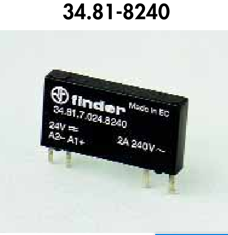 34.81.7.024.8240继电器finder品牌 finder,FINDER继电器,FINDER代理,finder价格,finder产品