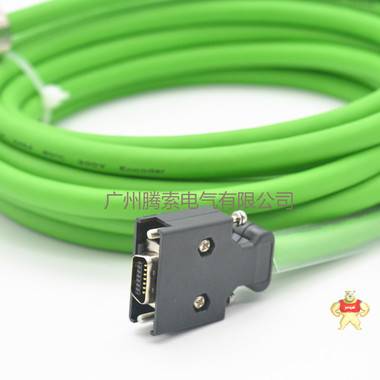 西门子V90伺服电机 高惯量增量型编码器电缆3米 6FX3002-2CT12-1AD0 6FX3002-2CT12-1AD0,6FX3002-2CT12,西门子V90编码器电缆,增量型编码器线,V90伺服电缆