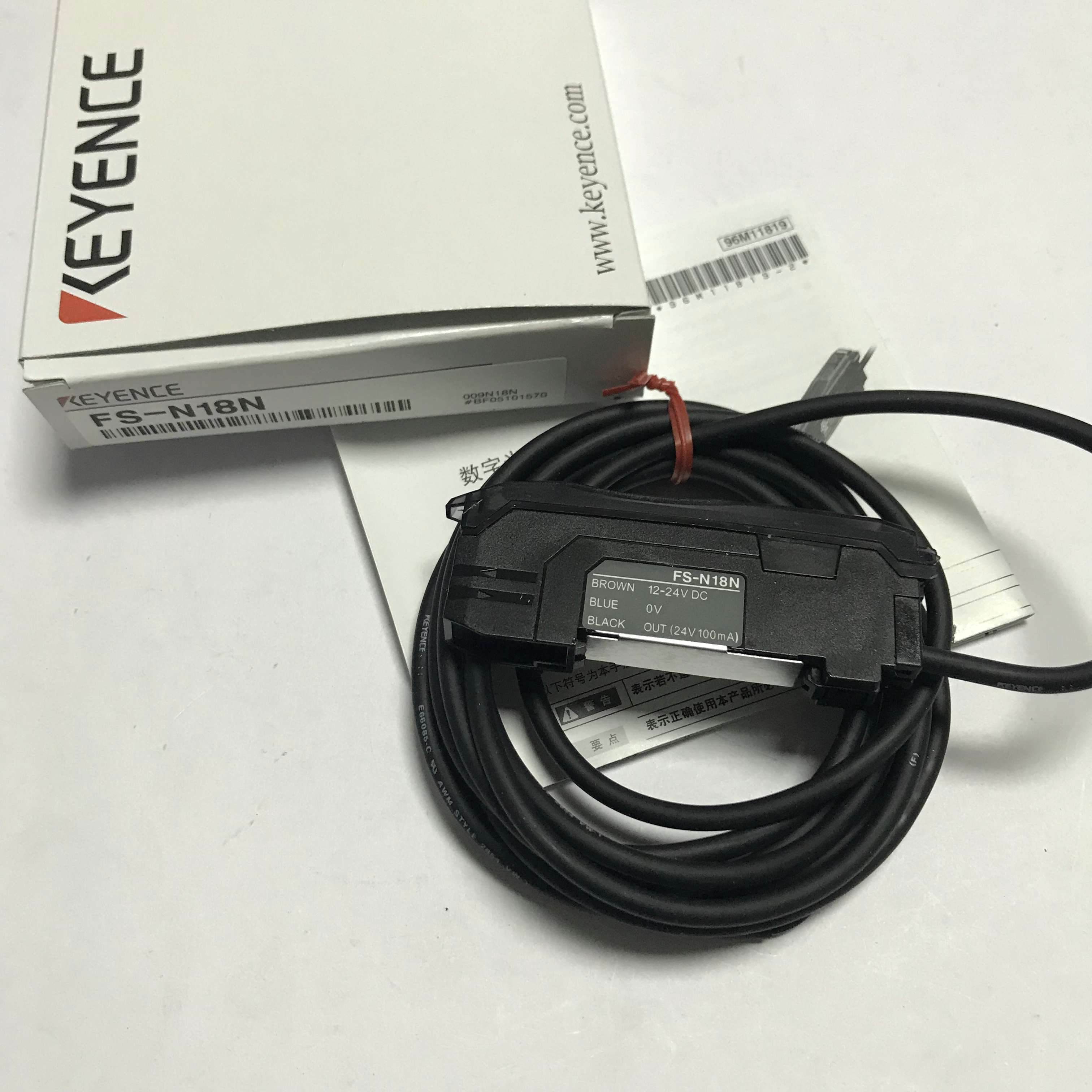 FS-N18N 基恩士KEYENCE 全新原装现货 光纤放大器 现货供应 FS-N18N,全新,现货