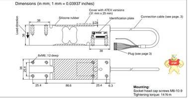 德国HBM PW10AC3/200KG,PW10AC3/250KG,PW10AC3/300KG称重传感器 德国HBM,称重传感器