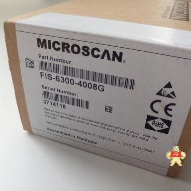microscan邁思肯 MINI HAWK FIS 6300-4008G 二維固定式讀碼器現(xiàn)貨 FIS 6300-4008G,現(xiàn)貨,邁斯肯