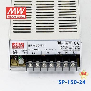 台湾明纬 SP-150-15 主动式PFC直流开关电源150W/15V/10A三年保固 明纬电源150W,明纬开关电源,台湾明纬开关电源,开关电源15V,工控开关电源