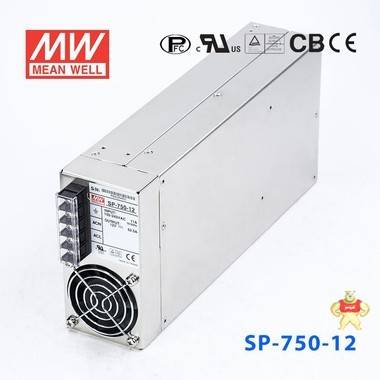 台湾明纬SP-750-48主动式PFC直流开关电源750W/48V/15A三年保固 明纬电源750W,明纬开关电源,台湾明纬开关电源,大功率开关电源48V,工控开关电源