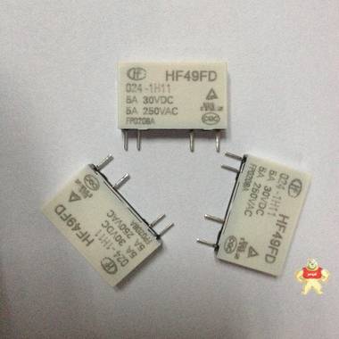 【原装新货】供应宏发继电器HF49F/005-1H1T 继电器,功率继电器,PCB继电器,PLC继电器,宏发继电器