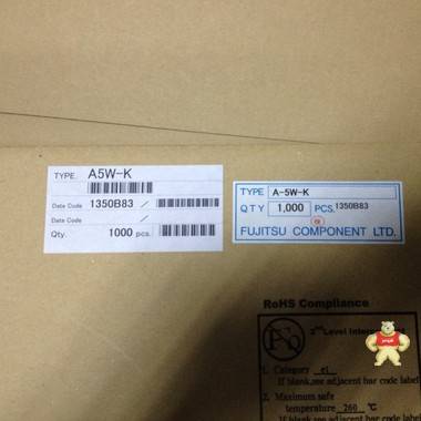 【原裝新貨】供應(yīng)富士通信號繼電器A5W-K 繼電器,信號繼電器,富士通繼電器,高見澤繼電器,通訊繼電器