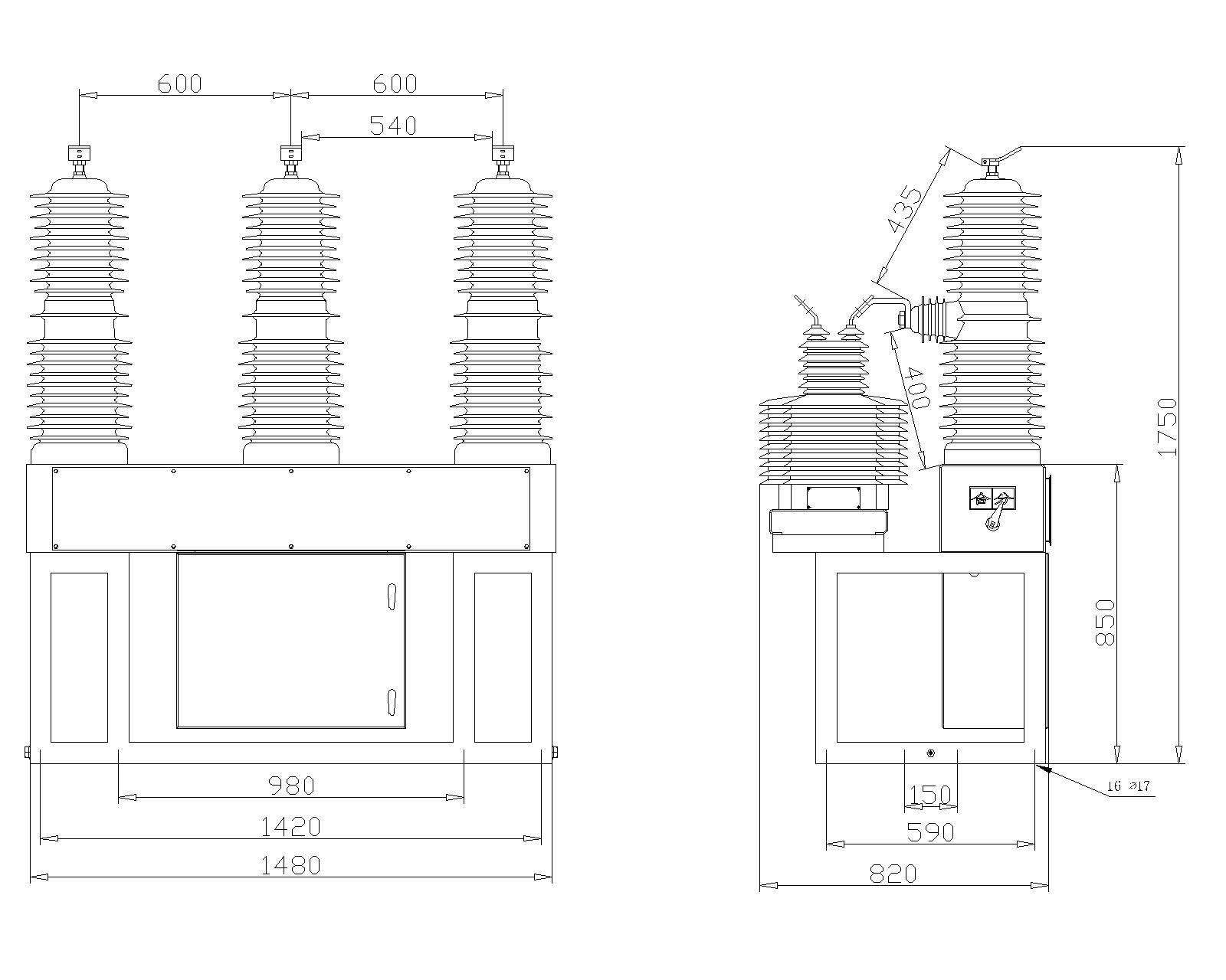 ZW50-40.5户外高压真空断路器 ZW50-40.5户外高压真空断路器,ZW50-40.5户外高压真空断路器,ZW50-40.5户外高压真空断路器